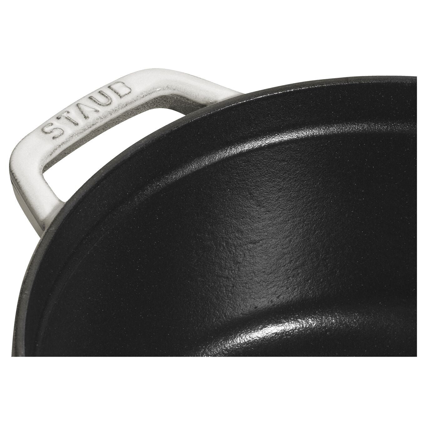 Staub Cocotte pot round 18 cm/1,7 l white truffle, 11018107