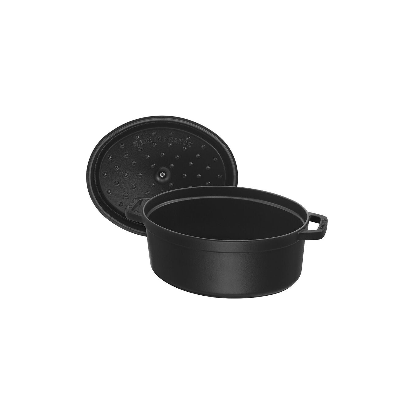 Staub Cocotte hrniec oválny 17 cm/1 l čierny, 1101725