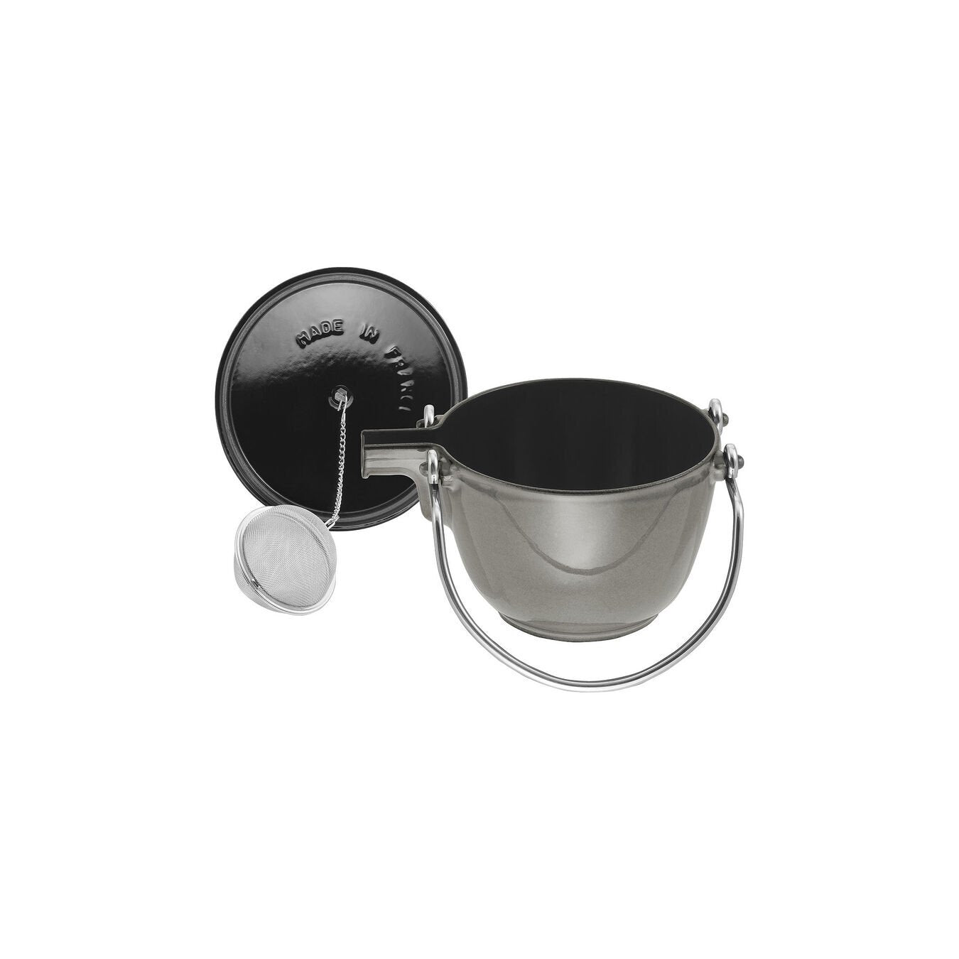 Staub cast iron teapot 21 cm/1,15 l grey, 1650018