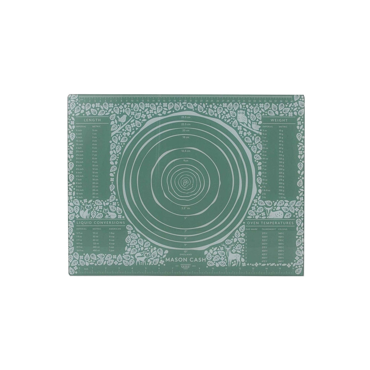 Mason Cash In The Forest glass dough mat, 2002.237