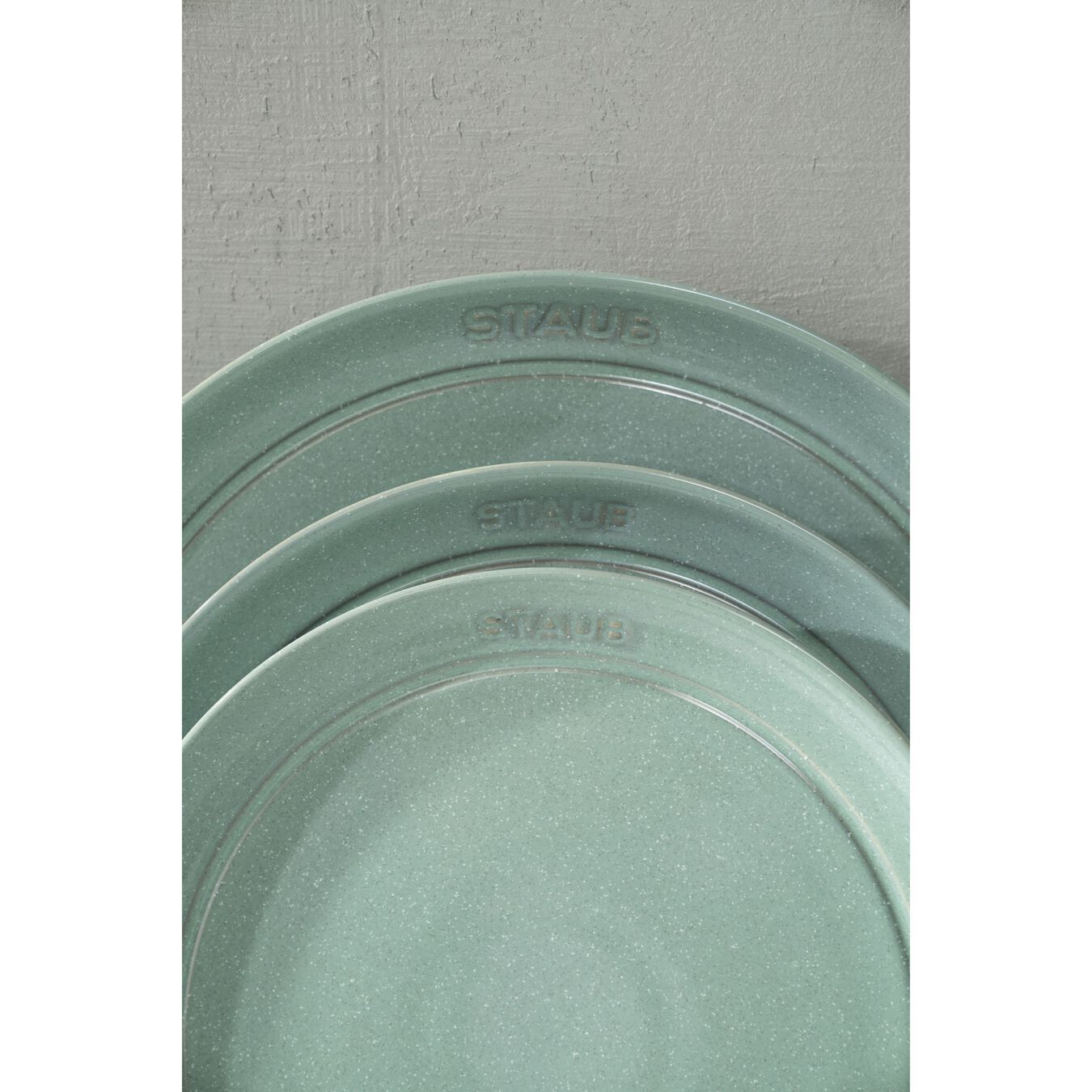 Staub ceramic plate 15 cm, sage green, 40508-179