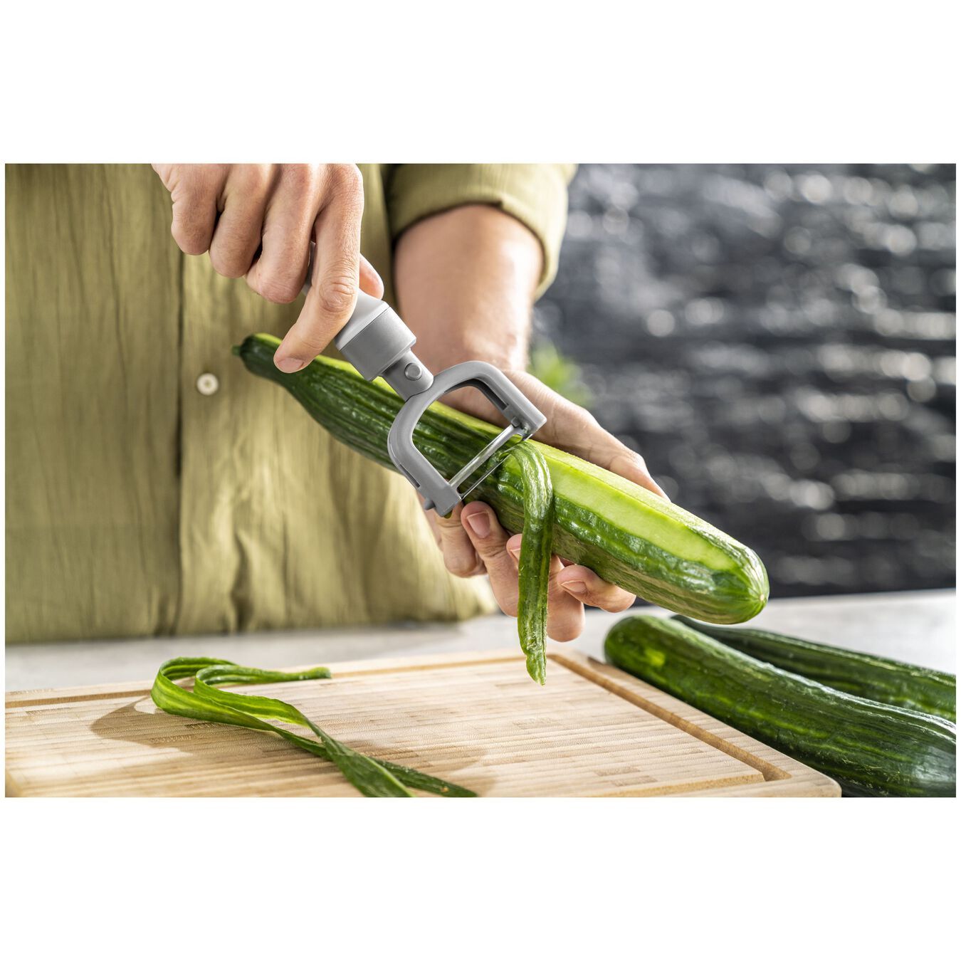 Zwilling Z-Cut Scraper 2 in 1, grey, 36610-006