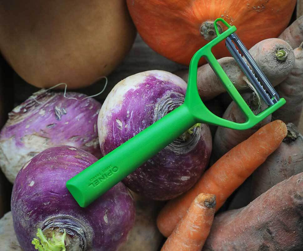 Plastová škrabka Opinel T-Duo, zelená, 002428