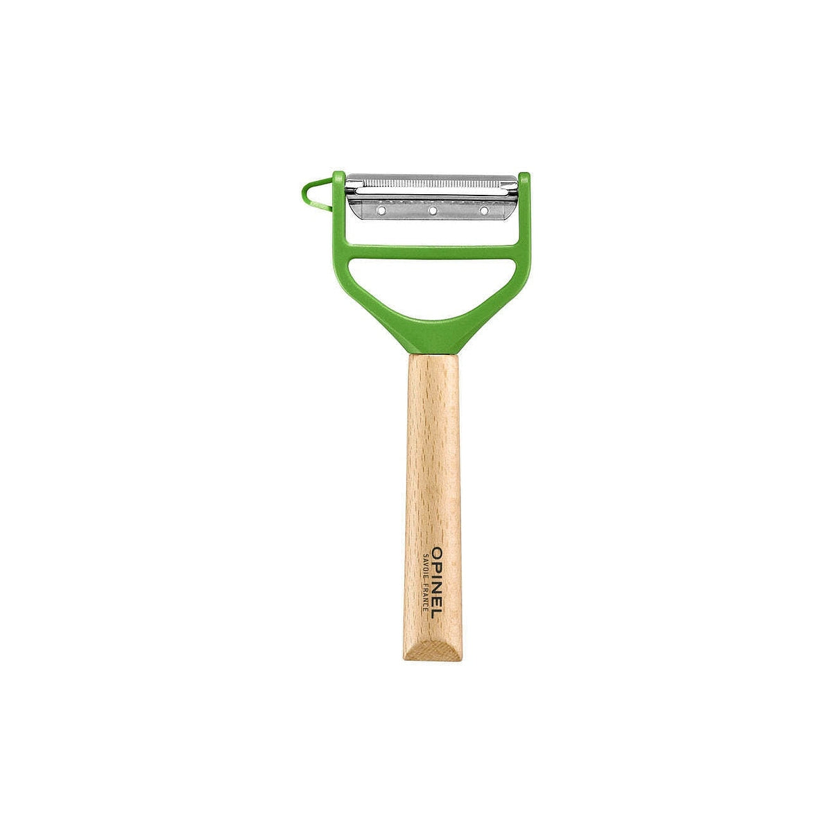 Drevená škrabka Opinel T-Duo, zelená, 002432