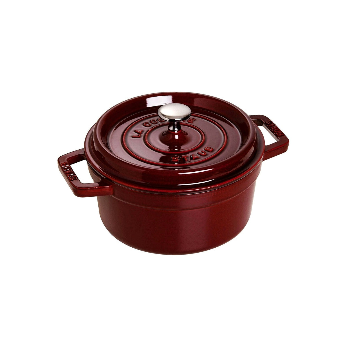 Staub Cocotte pot round 18 cm/1,7 l grenadine, 1101887