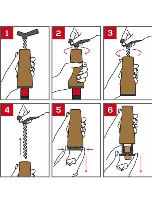 Peugeot wooden corkscrew Vigne, 200572