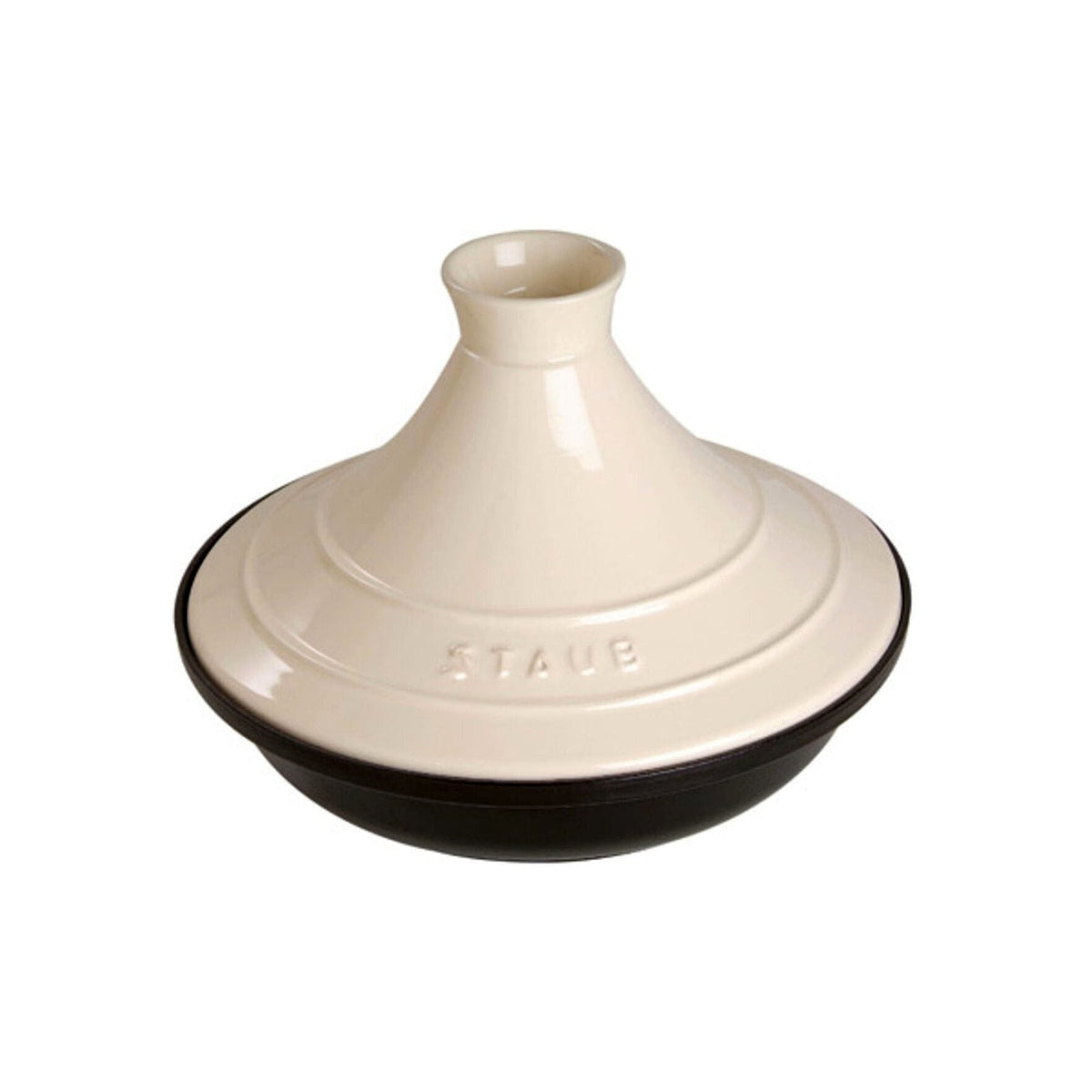 Staub Tajine 20 cm/0,60 l black/cream, 1302723