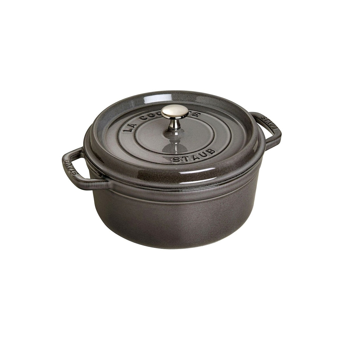 Staub Cocotte hrniec okrúhly 18 cm/1,7 l sivý, 1101818