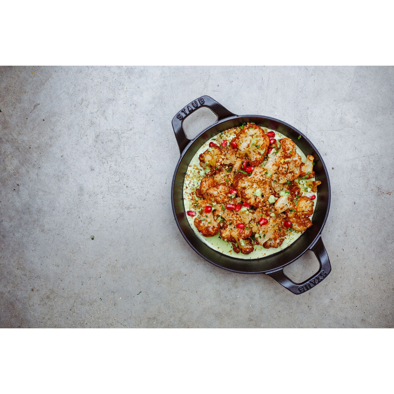 Staub cast iron baking dish round 16 cm/0,4 l, black, 40509-553