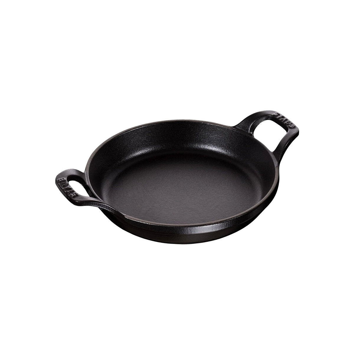 Staub cast iron baking dish round 16 cm/0,4 l, black, 40509-553