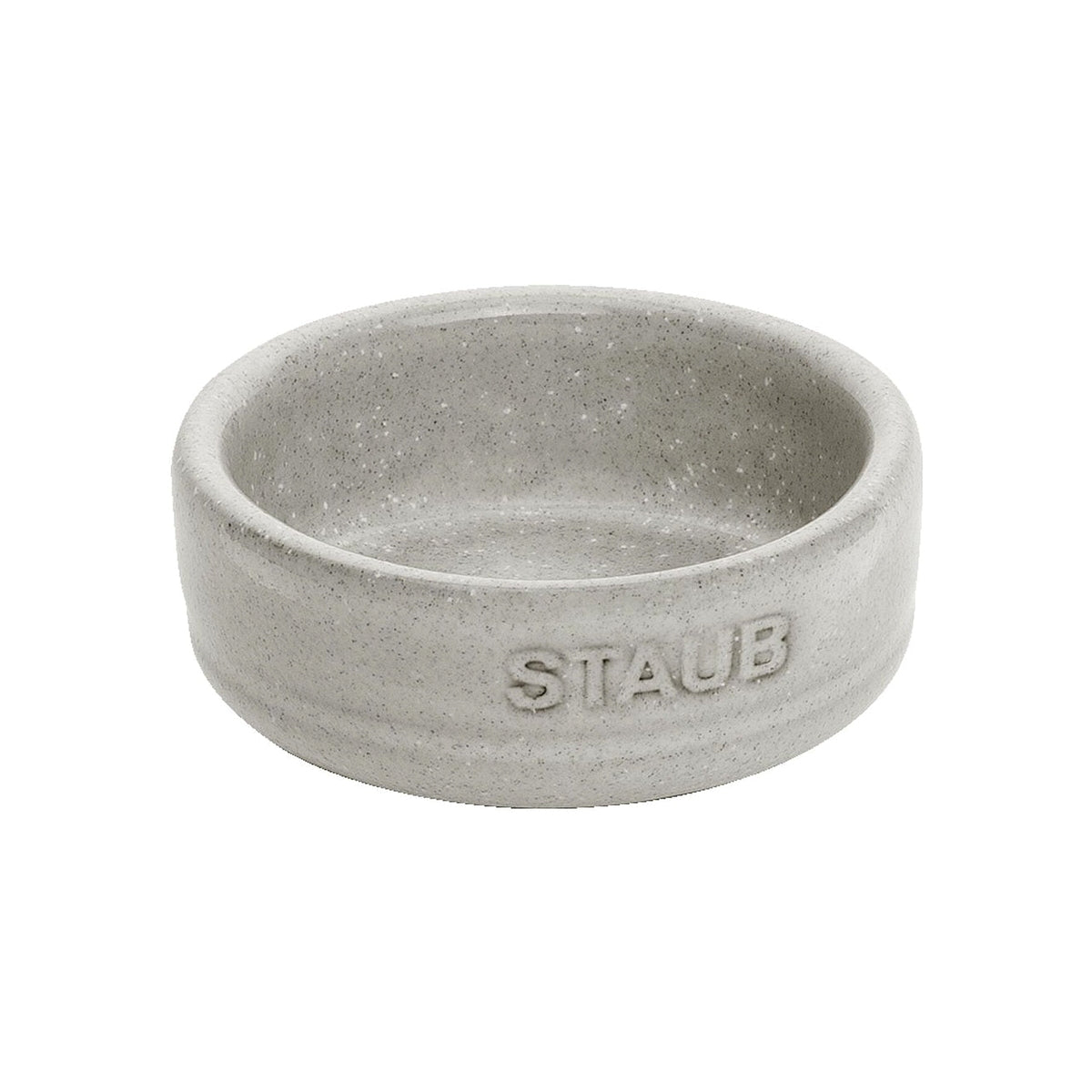 Staub ceramic round bowl 6 cm/0,05 l, set of 4, white truffle, 40508-801