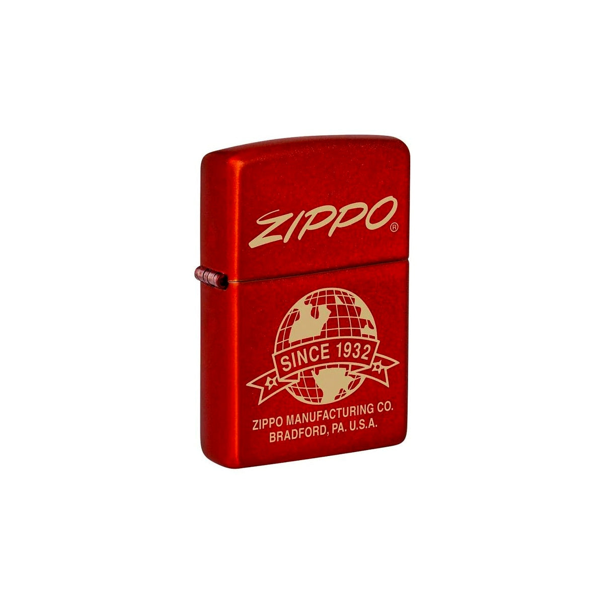 Zippo Lighter 26077 Zippo Logo Globe