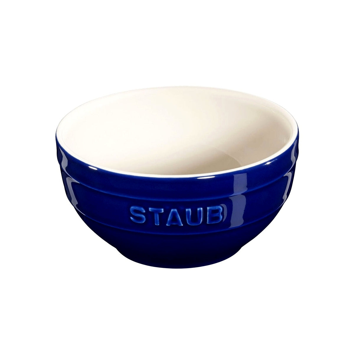 Staub ceramic round bowl 12 cm/0,4 l dark blue, 40510-795