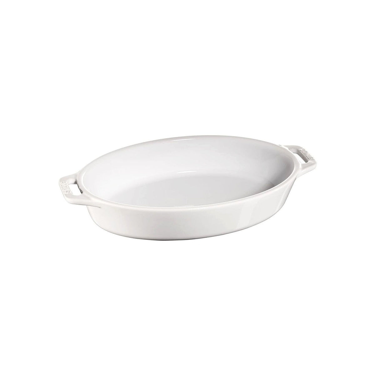Staub keramická zapékací mísa oválná 23 cm/1,1 l bílá, 40511-158
