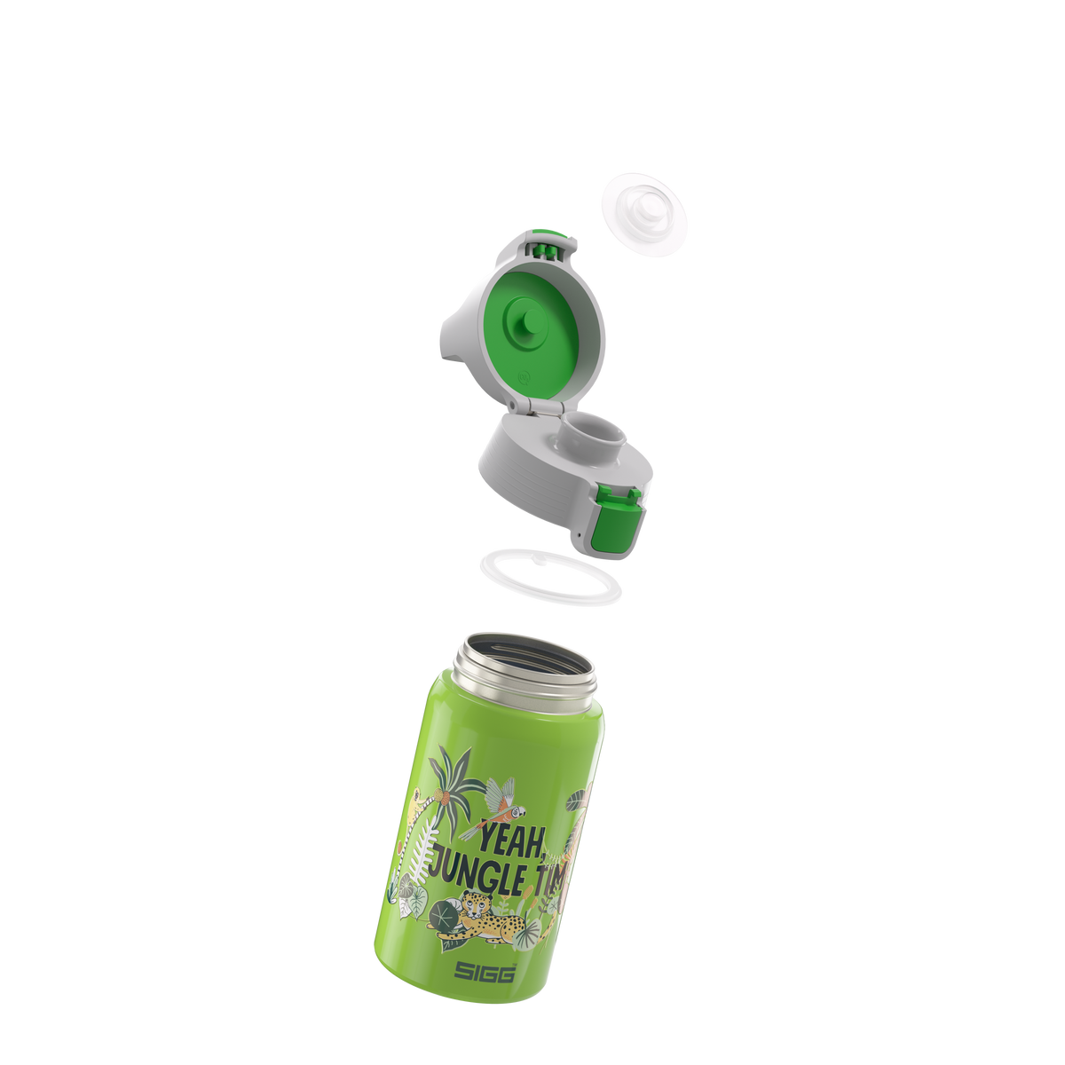 Sigg Shield One baby drinking bottle 500 ml, jungle, 9000.80