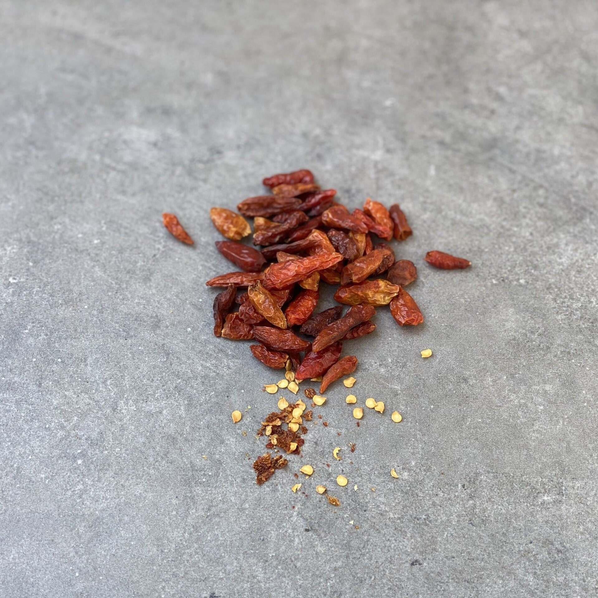 Rivsalt Birds Eye Chili organic red chili peppers, 10g, RIV026