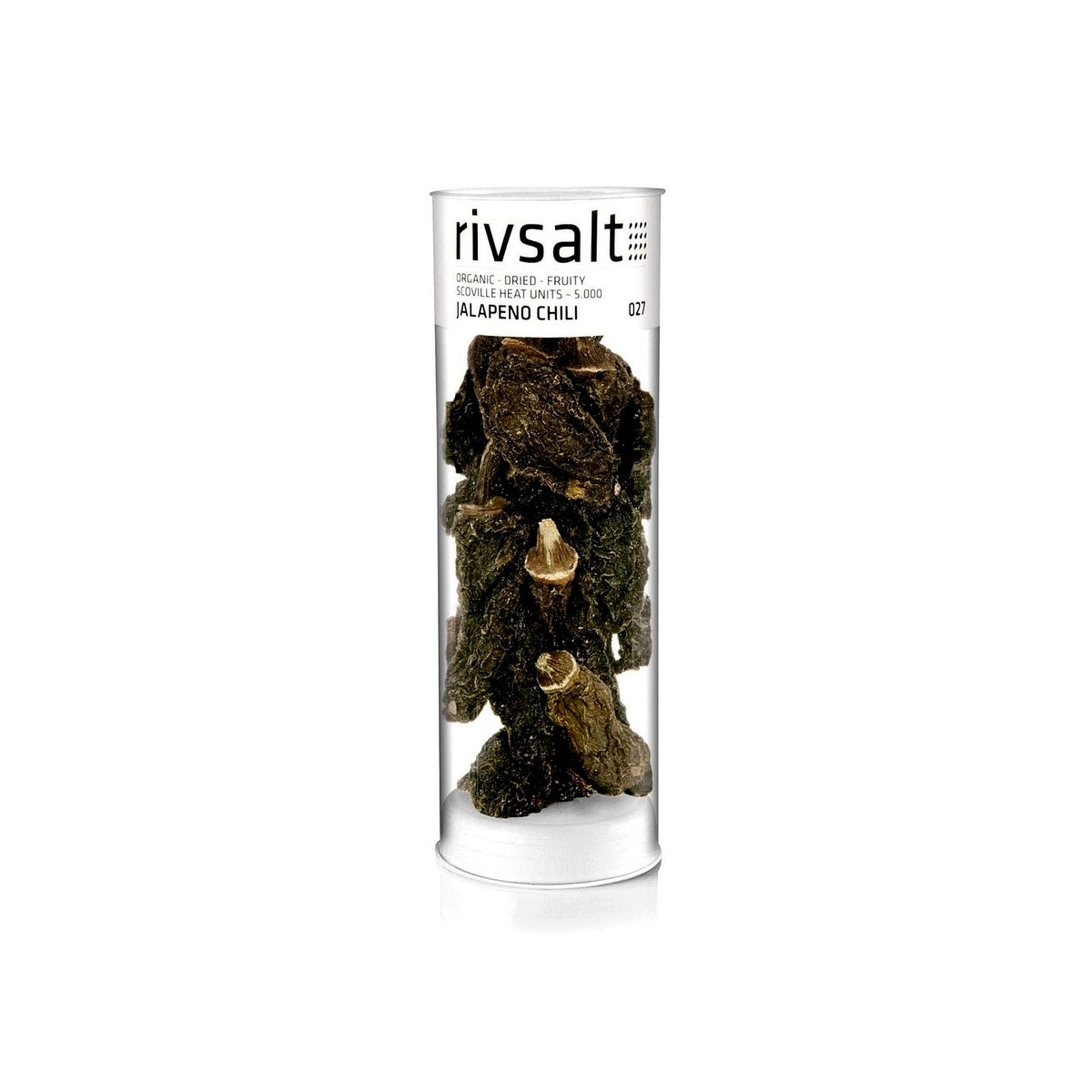 Rivsalt Jalapeno Chili organic green chili peppers, 25g, RIV027