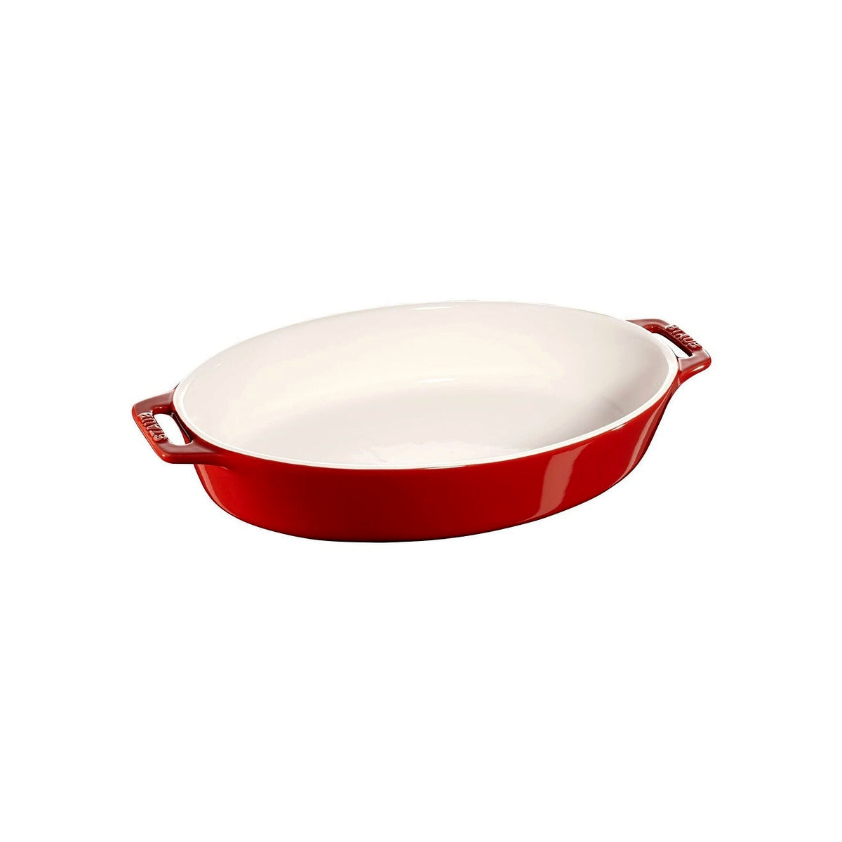 Keramická zapekacia misa Staub oválna 30 cm/2,3 l čerešňa, 40510-806