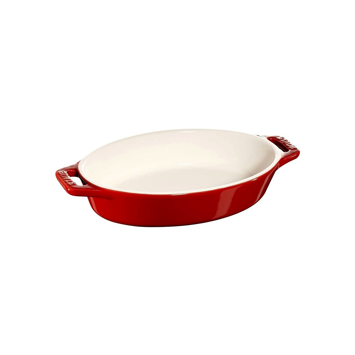 Keramická zapekacia misa Staub oválna 17 cm/0,4 l čerešňa, 40511-153