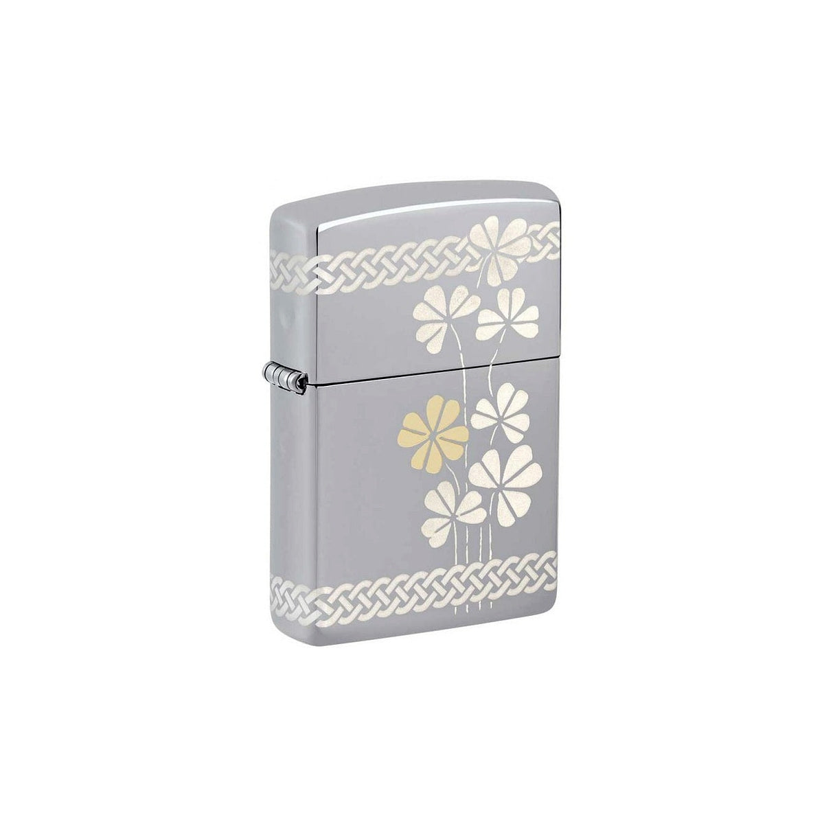Zippo Lighter 22075 Clover Design