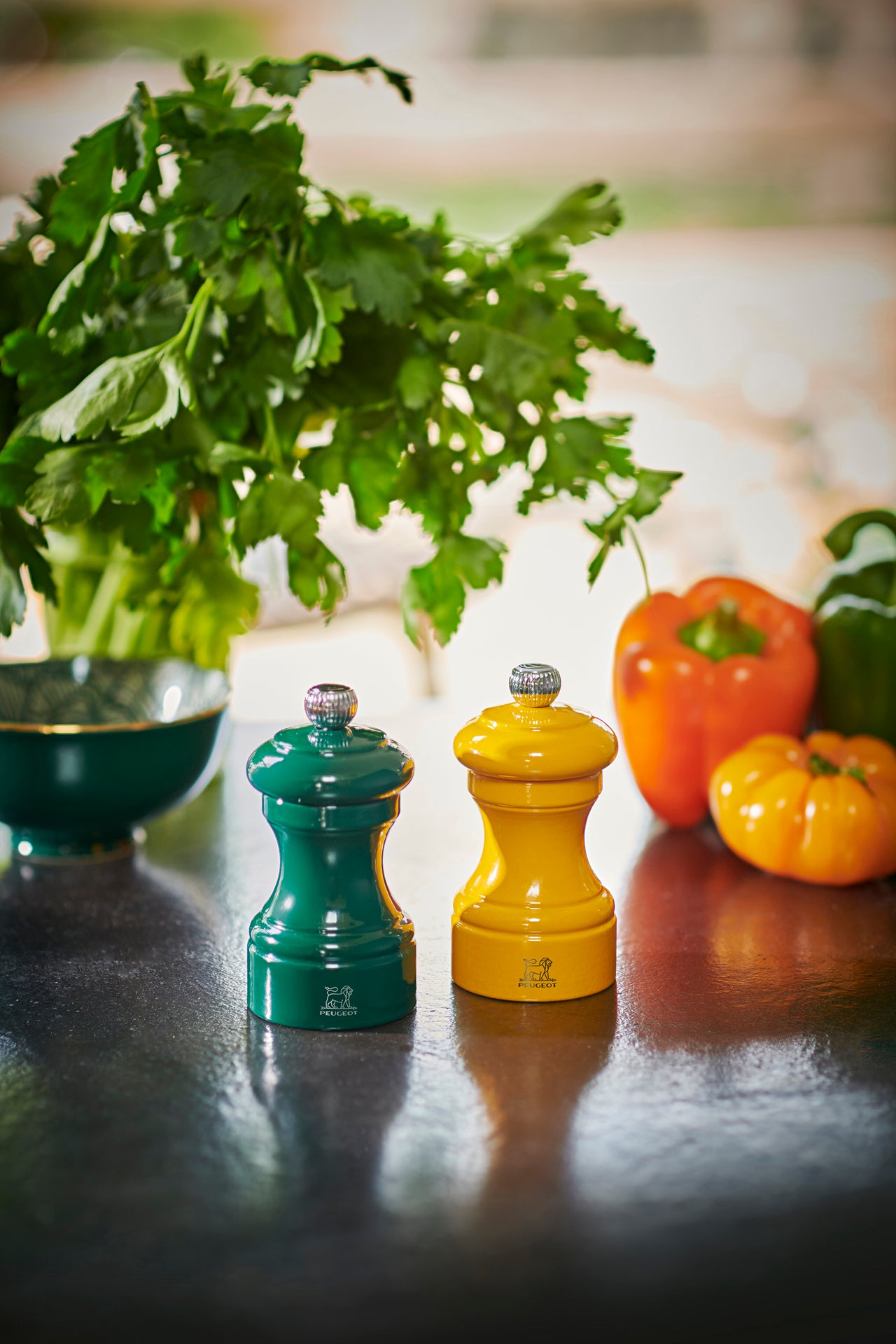 Peugeot Bistrorama pepper mill, forest green, 42066