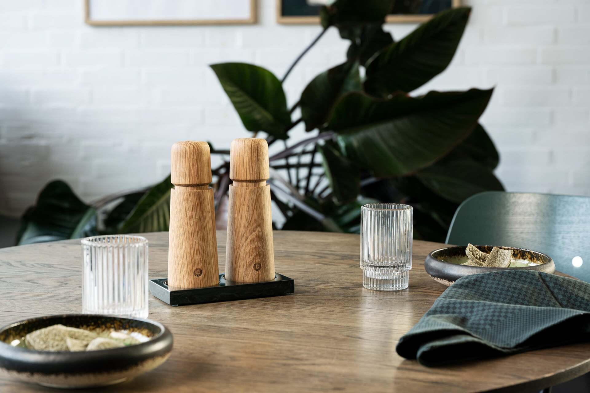 CrushGrind Stockholm wooden spice grinder 17 cm, 070280-2002