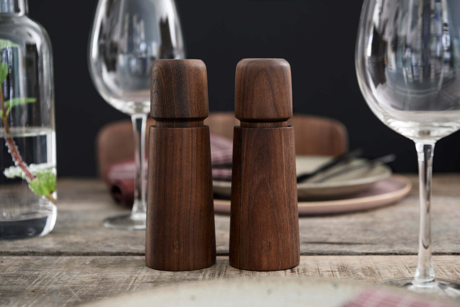 CrushGrind Stockholm wooden spice grinder 17 cm, 070280-2031