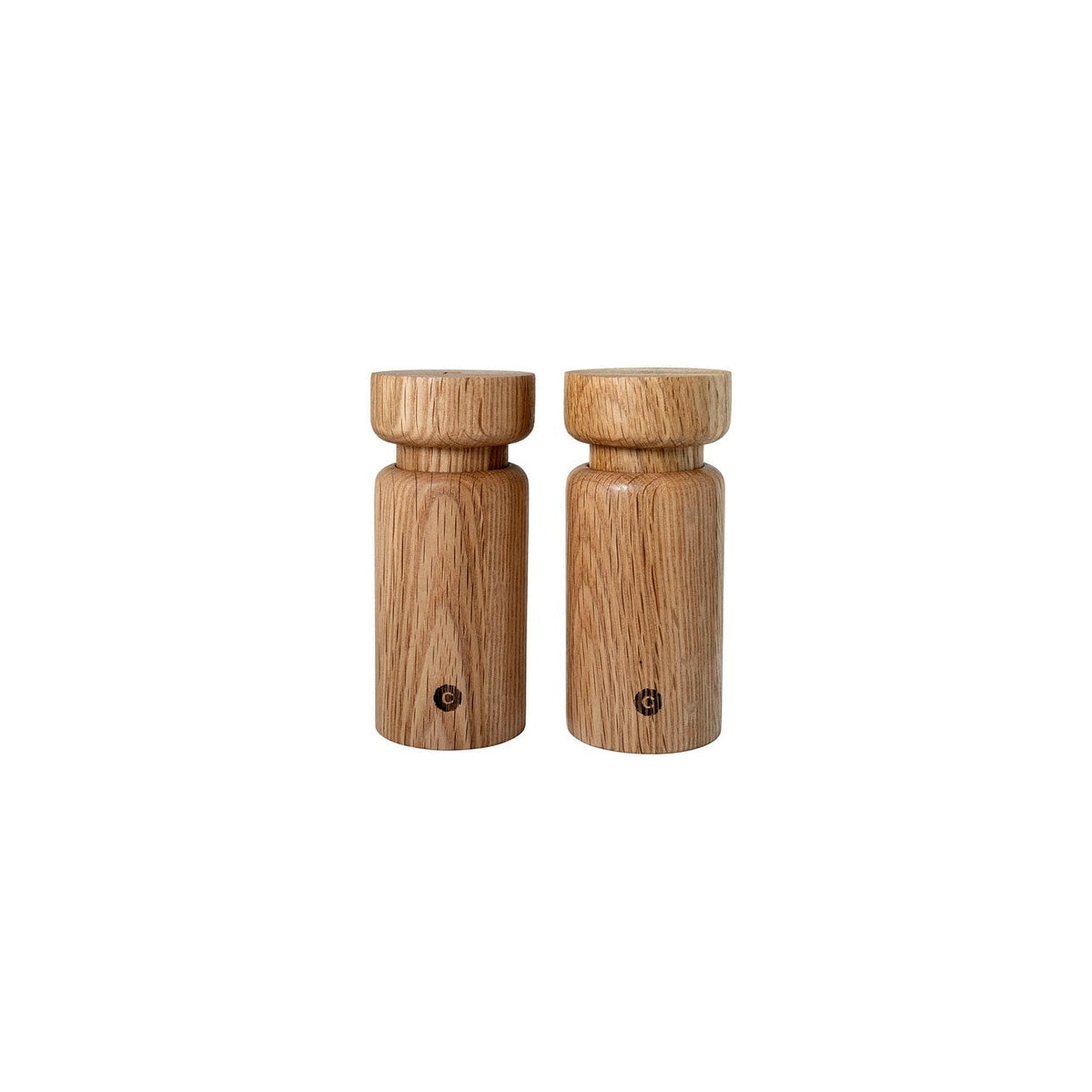 CrushGrind Helsinki set of wooden pepper and salt grinders 13 cm, 070370-2002-2PC