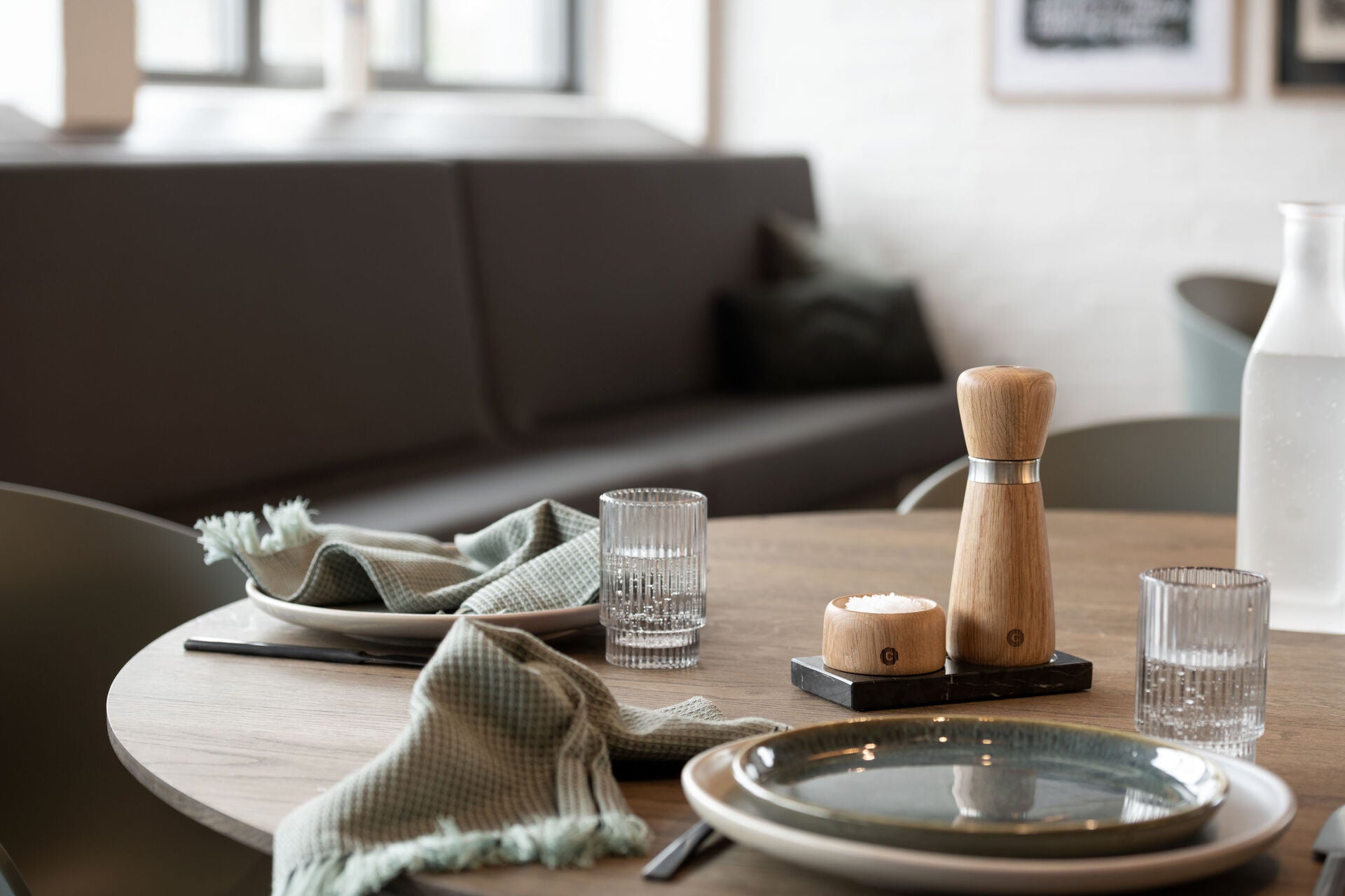 CrushGrind Tabletopper mramorová podložka pod mlýnky, černá, 086001-2098