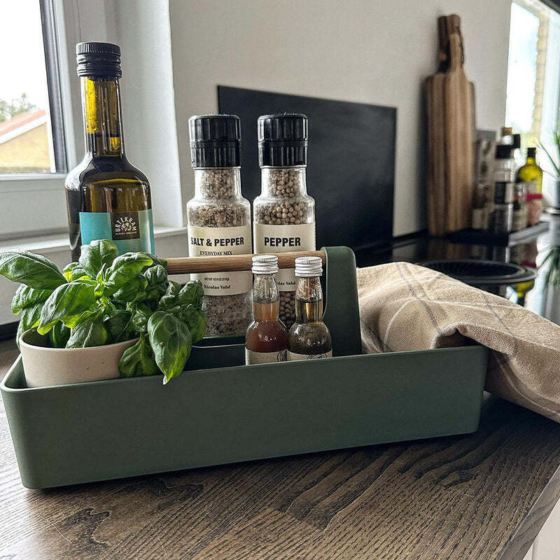 CrushGrind Basel úložný box do kuchyně, zelená, 086010-0028