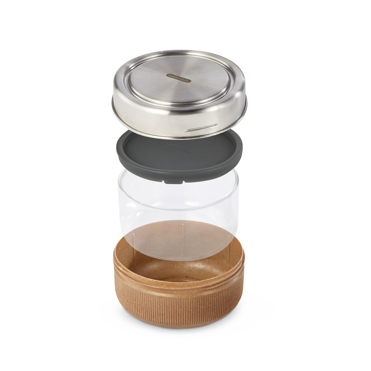 Black+Blum skleněný svačinový box 0,75 l, almond, GR-LB-L014