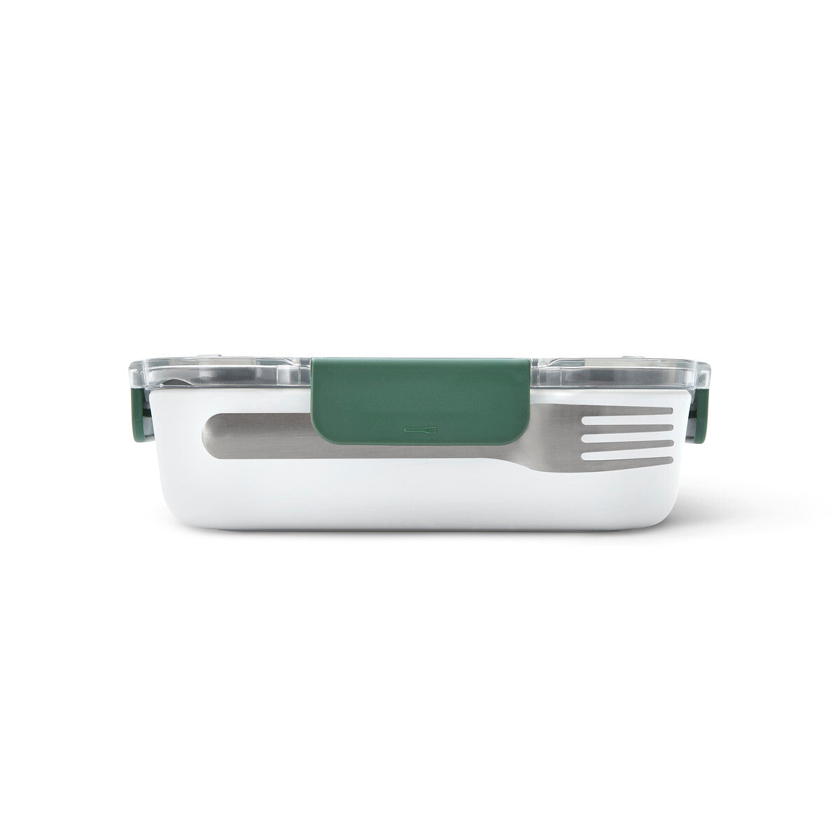 Black+Blum Original snack box with fork 1 l, olive, BAO-BA010