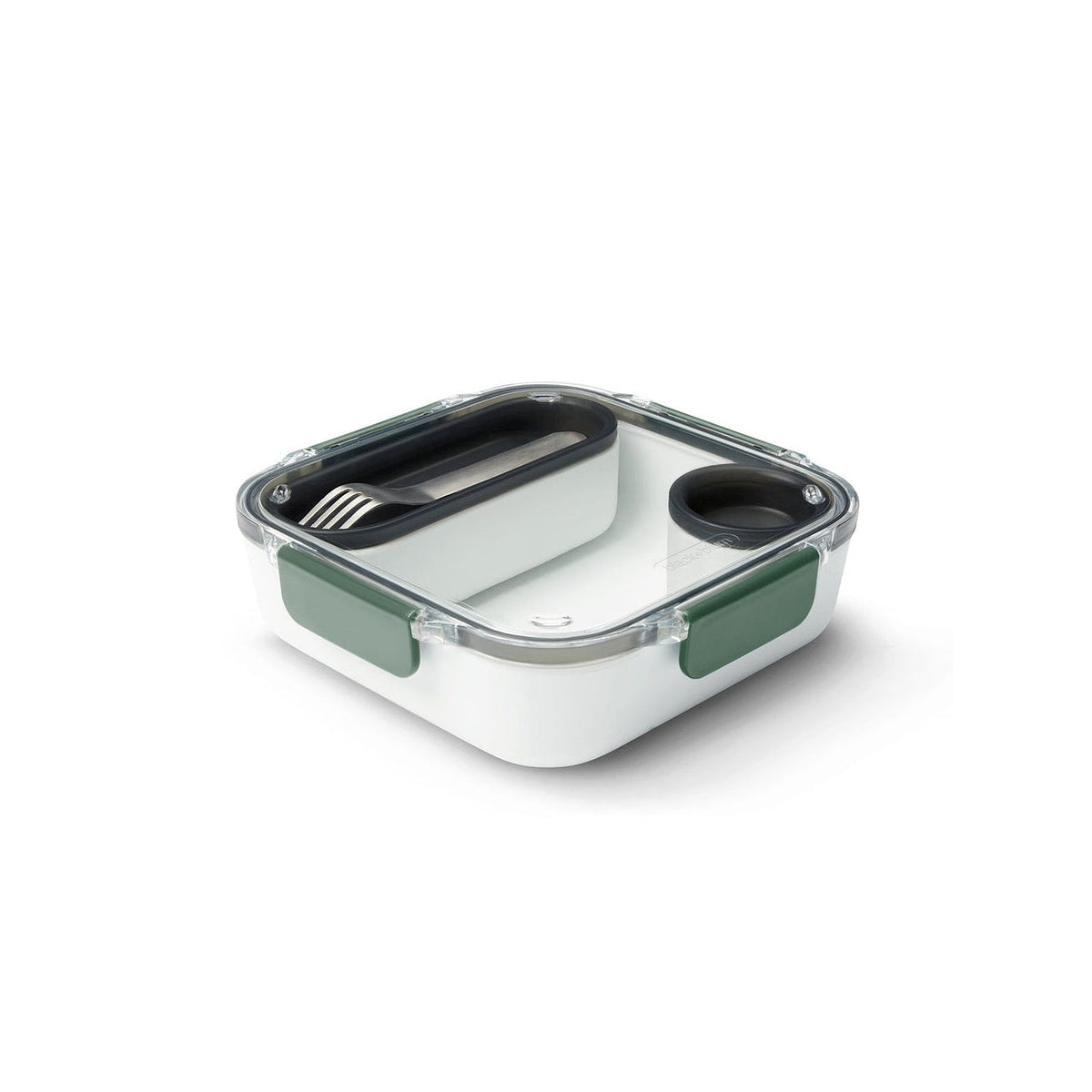 Black+Blum Original snack box with fork 1 l, olive, BAO-BA010