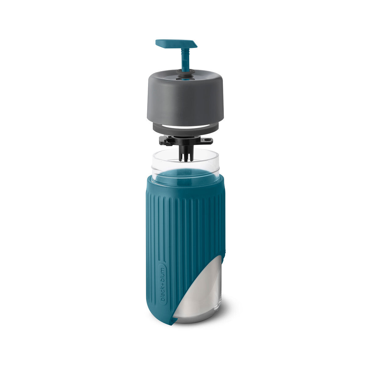 Black+Blum glass travel mug 340 ml, ocean, TC-GR005