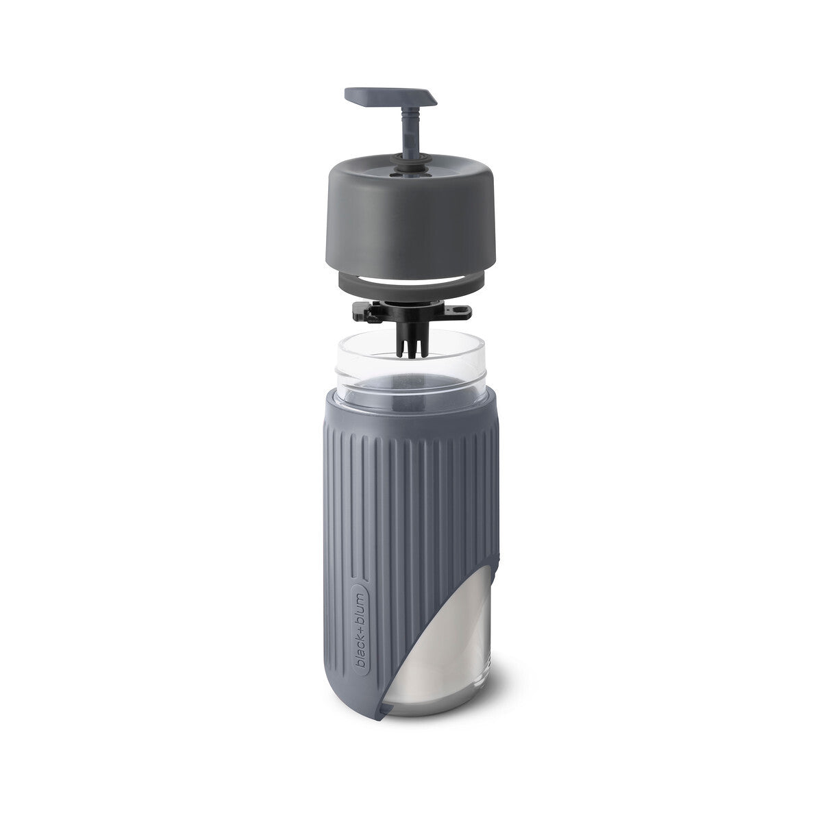 Black+Blum glass travel mug 340 ml, slate, TC-GR015