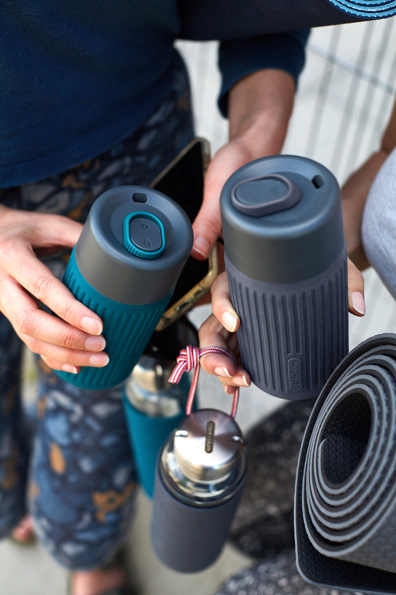 Black+Blum glass travel mug 340 ml, slate, TC-GR015