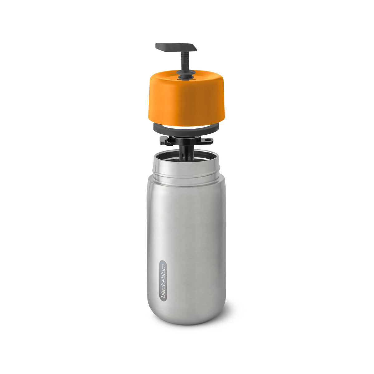 Black+Blum stainless steel travel thermo mug 340 ml, orange, TC-SS003