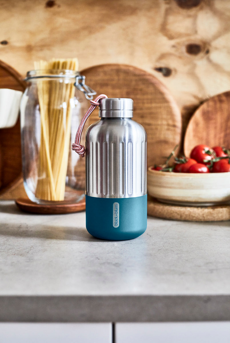 Black+Blum Explorer stainless steel thermo bottle 650 ml, ocean, BAM-EIWB-S005