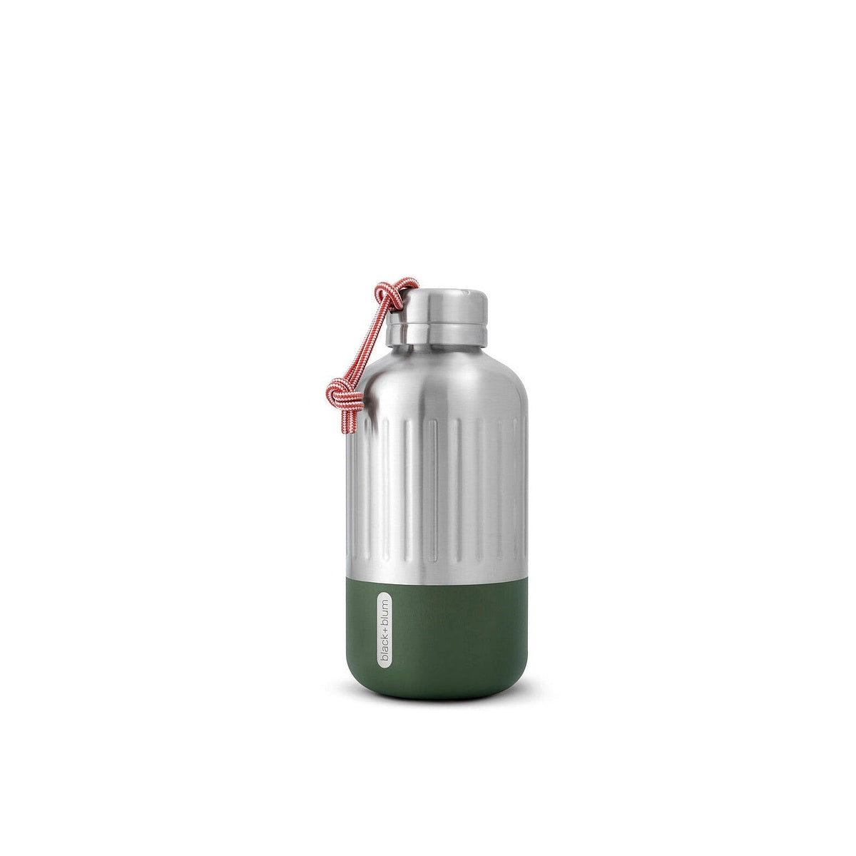 Black+Blum Explorer stainless steel thermo bottle 650 ml, olive, BAM-EIWB-S010