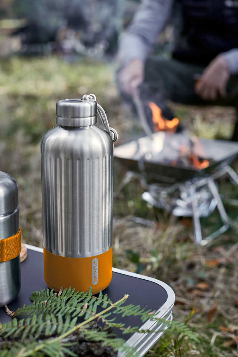 Black+Blum Explorer stainless steel thermo bottle 850 ml, orange, BAM-EIWB-L003