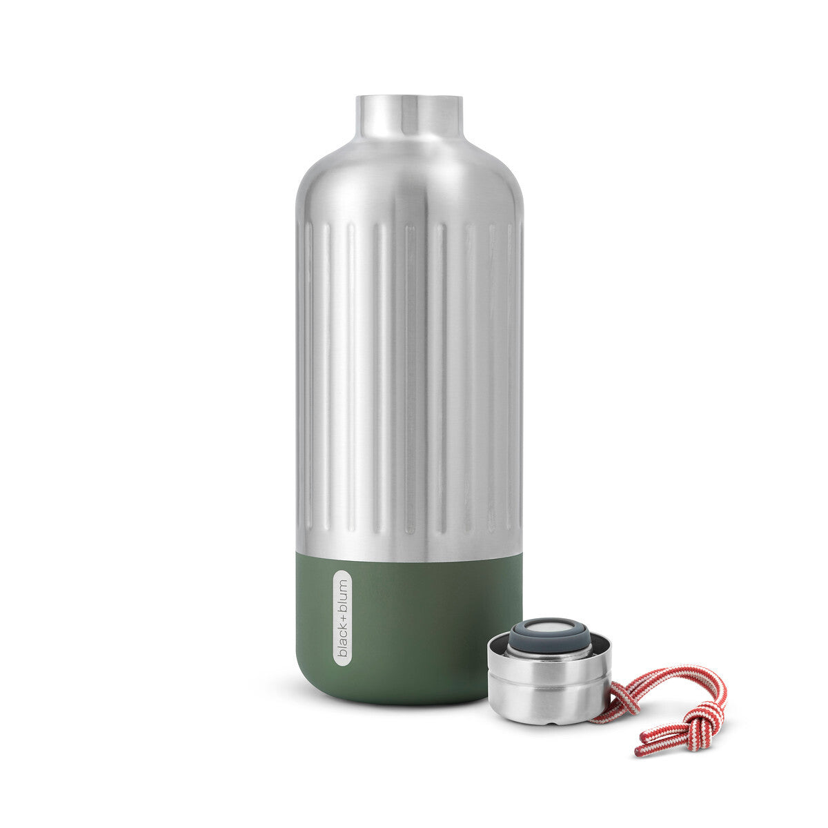Black+Blum Explorer stainless steel thermo bottle 850 ml, olive, BAM-EIWB-L010