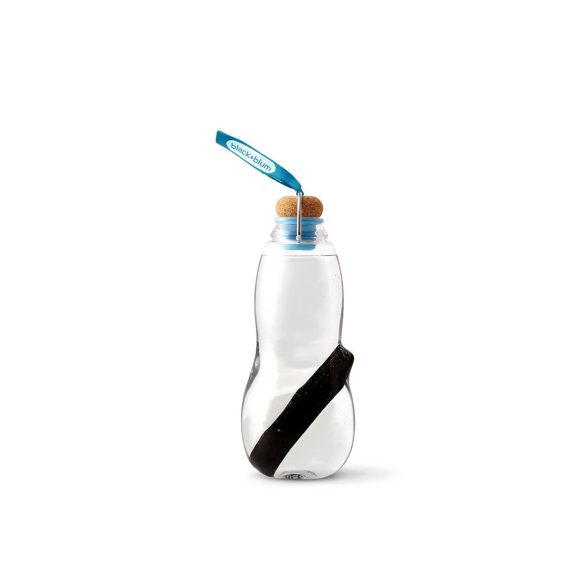 Black+Blum water bottle with natural filter 800 ml, blue, EG001