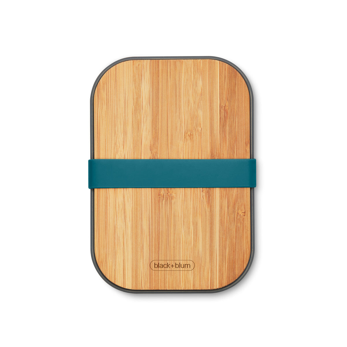 Black+Blum snack box with bamboo lid 1,25 l, ocean, BAM-SB-L005