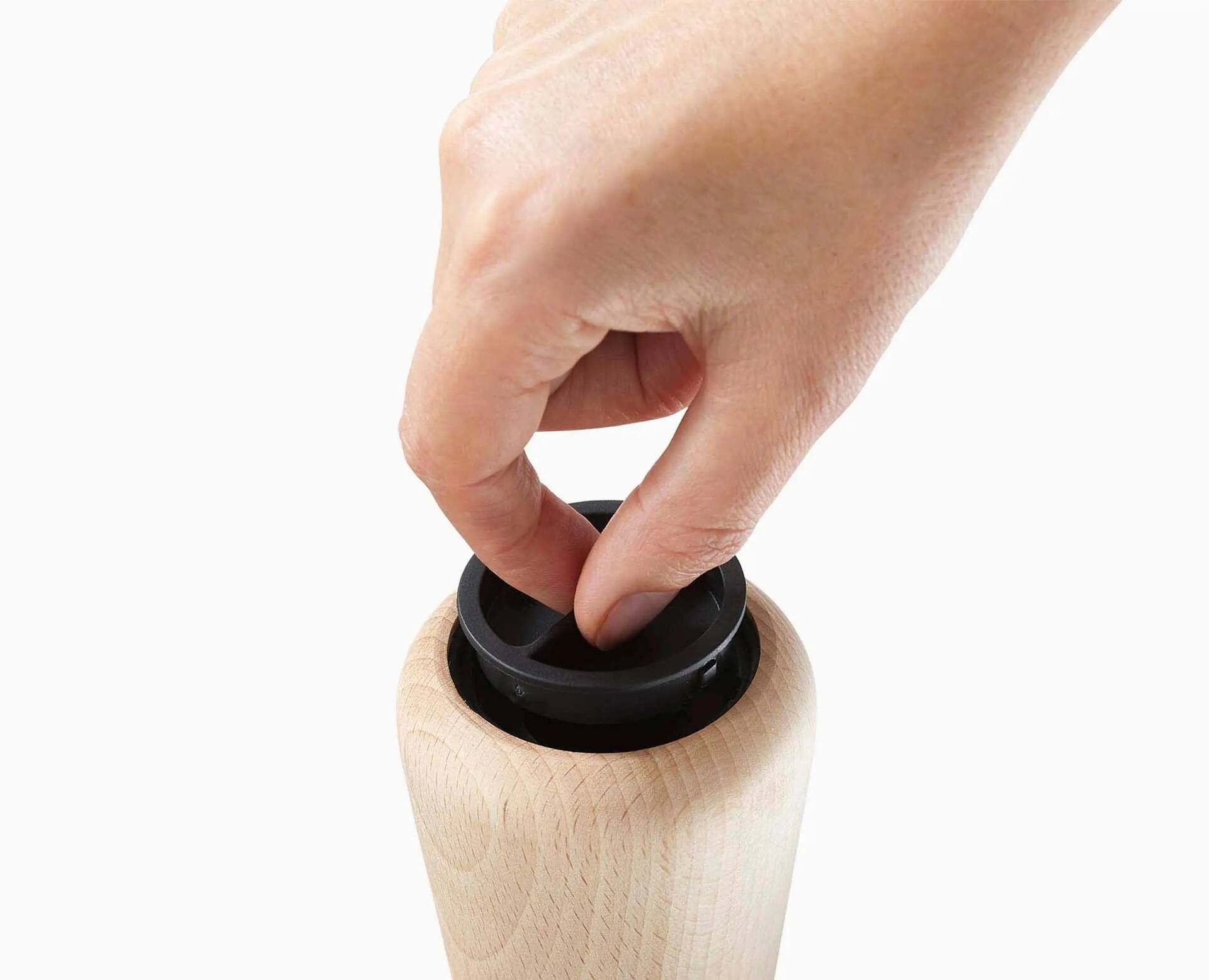 Joseph Joseph Milltop wooden pepper mill 19 cm, 20190
