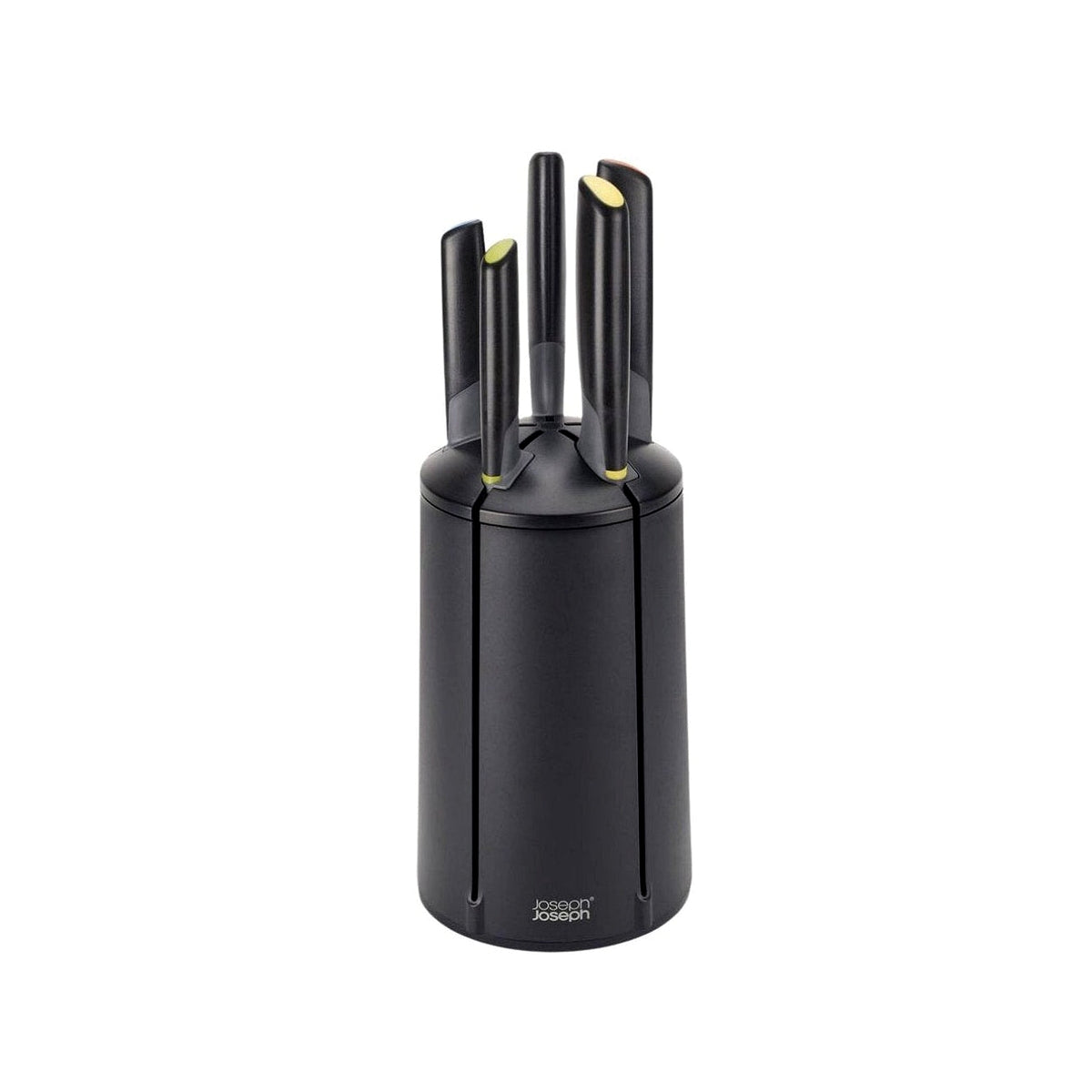 Joseph Joseph Elevate stand with 6 knives, black, 10527