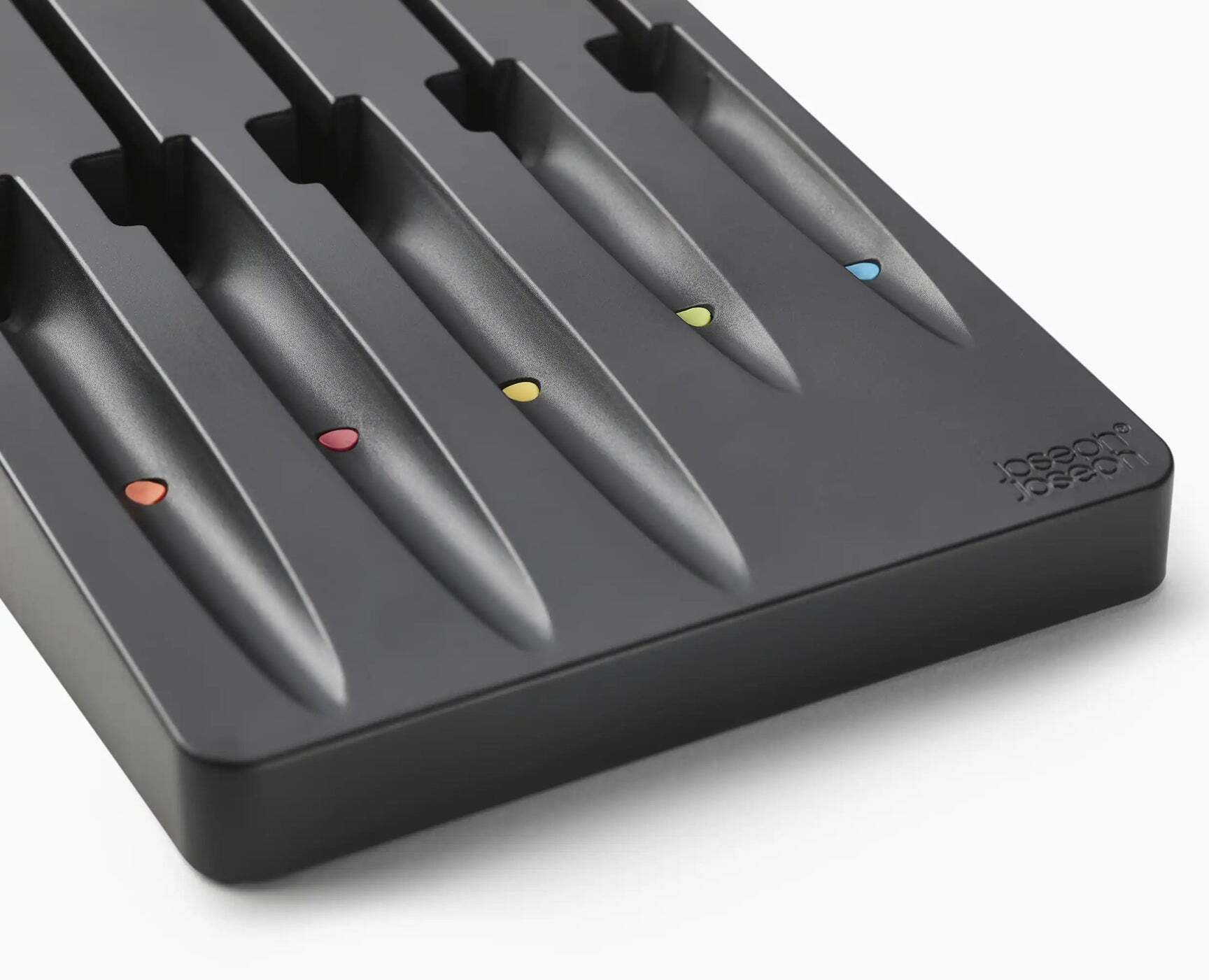 Joseph Joseph Elevate storage box with knives 6 pcs, black, 10545
