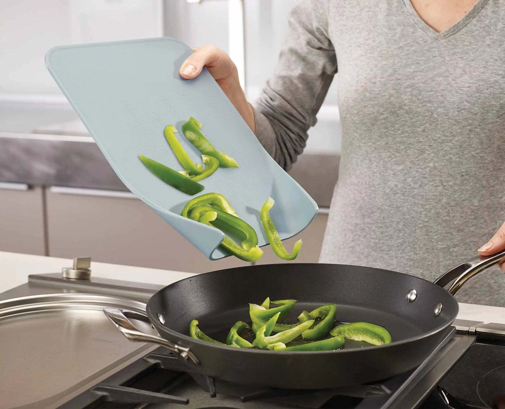 Joseph Joseph Nest Chop cutting board set 34 x 25,5 cm, grey, 60122