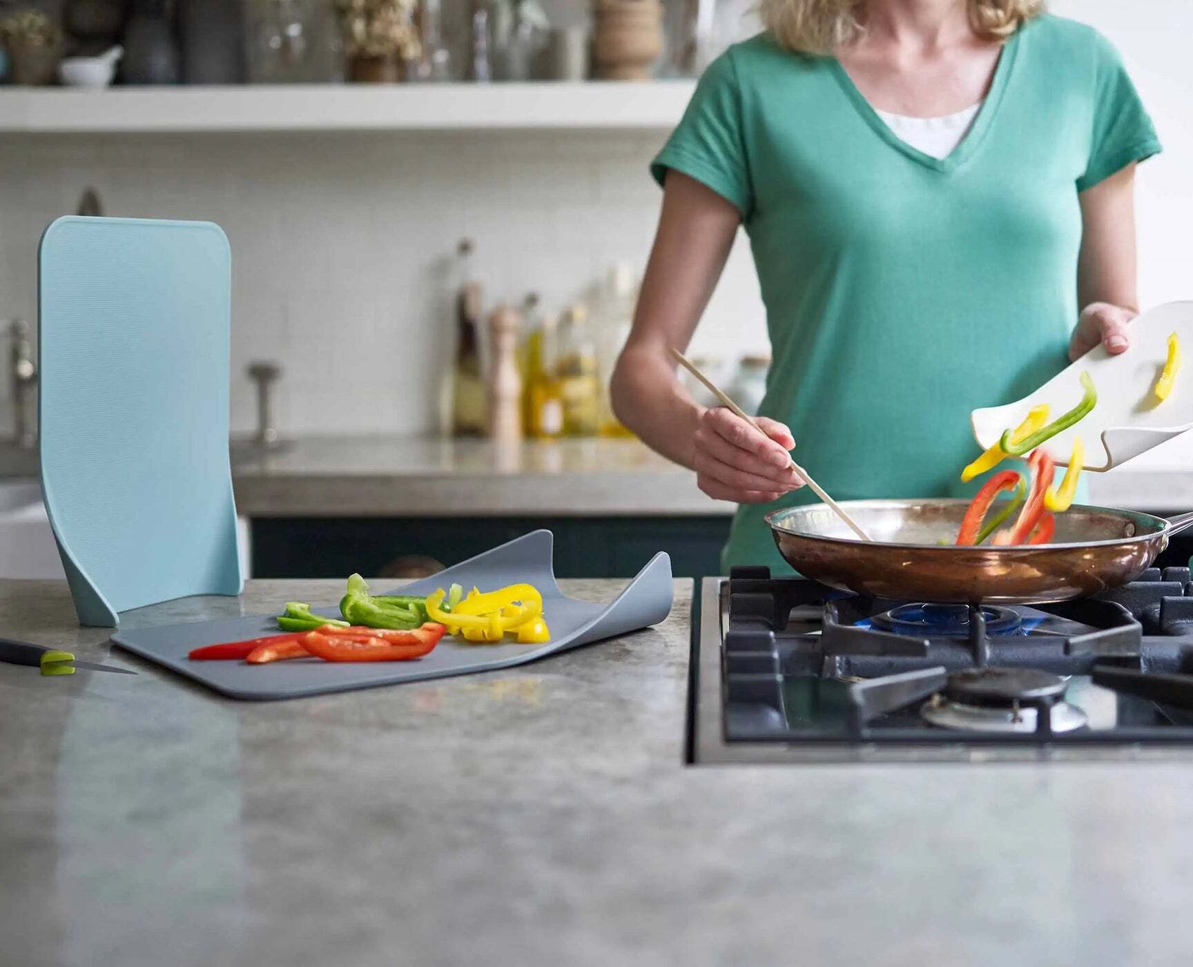 Joseph Joseph Nest Chop cutting board set 34 x 25,5 cm, grey, 60122