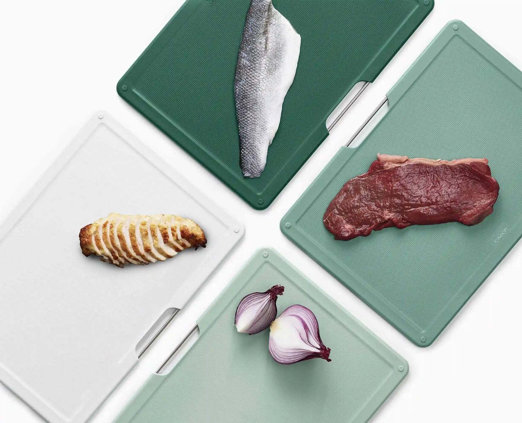 Joseph Joseph Folio set of racks with cutting boards 24 x 34 cm, green, 60197