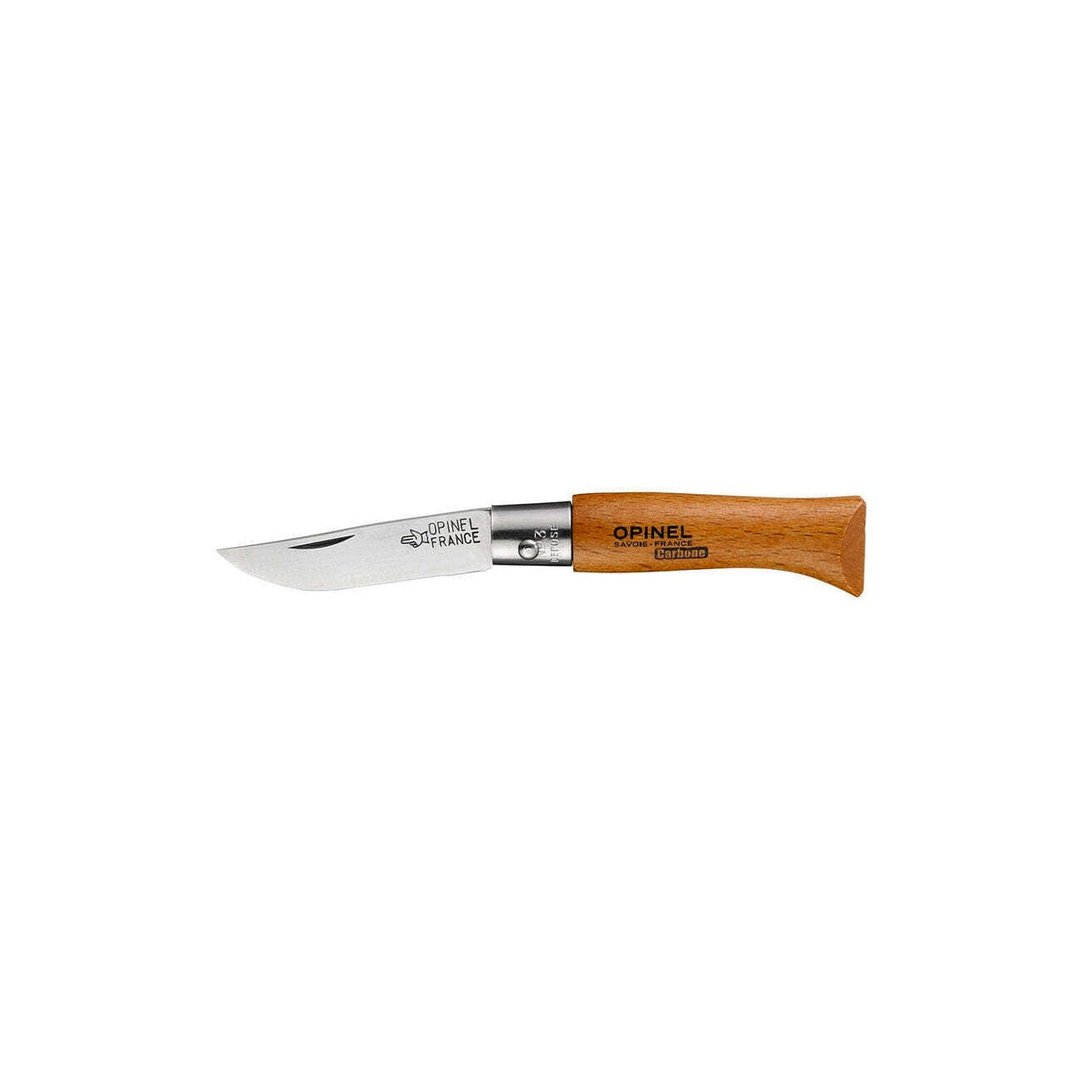 Opinel Carbon N°03 closing knife 4 cm, 111030